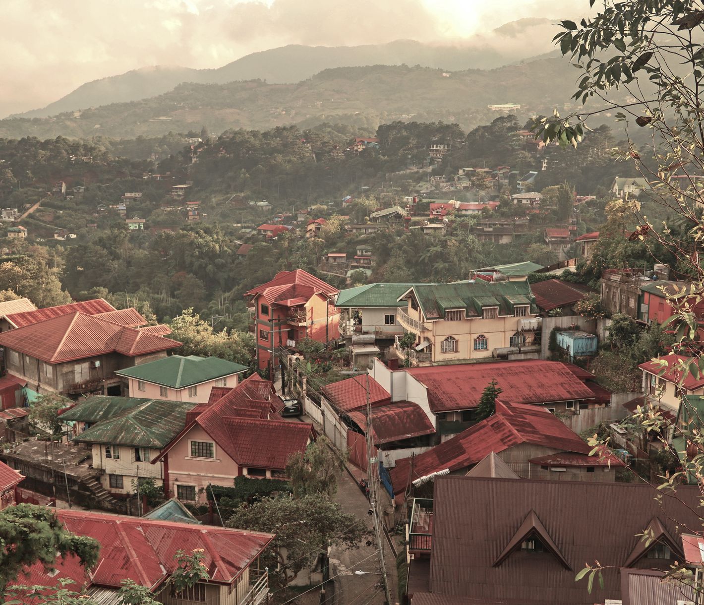 Baguio est surnommée la capitale d’été des Philippines.
