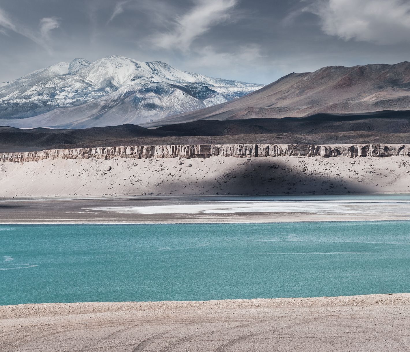 Quand la Laguna Verde se pare de ses plus beaux atours...