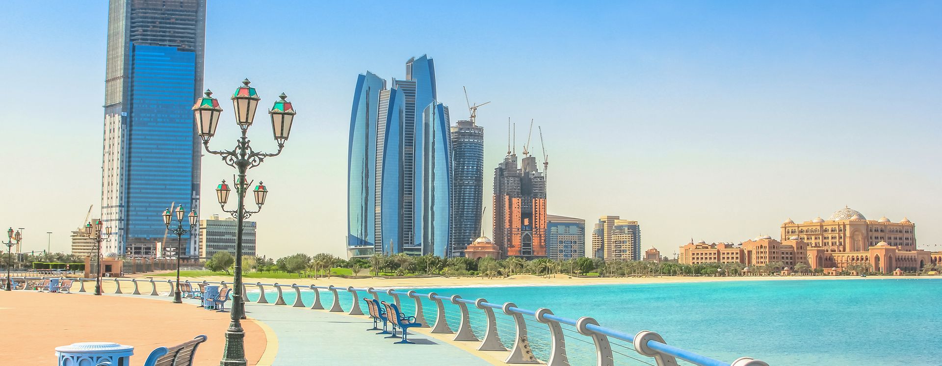 Promenade in Abu Dhabi