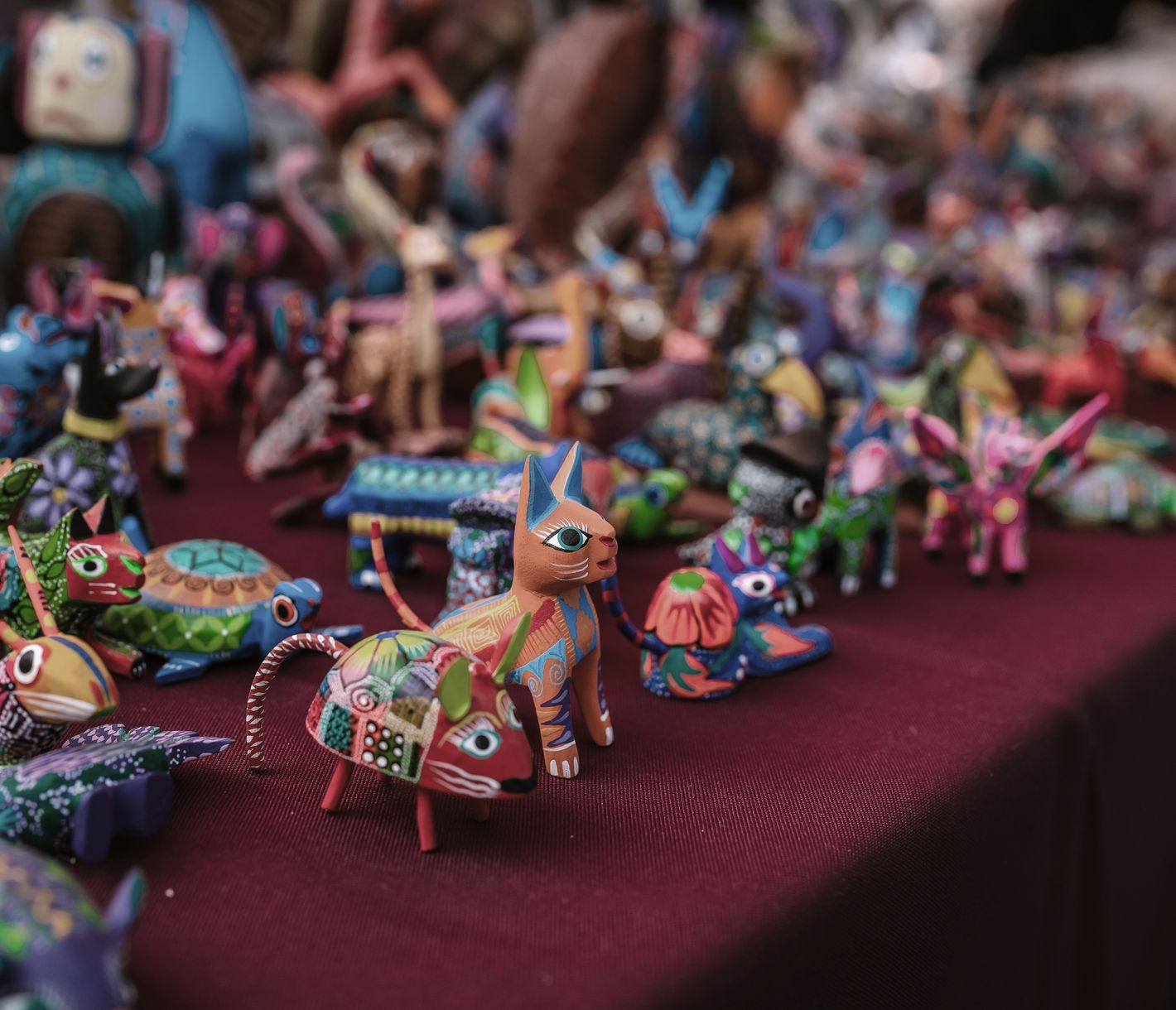 Alebrijes in Oaxaca