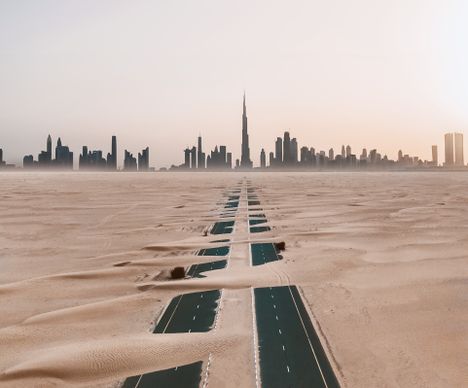 De verre et d’acier, la vertigineuse skyline de Dubaï n’en fini pas de nous fasciner