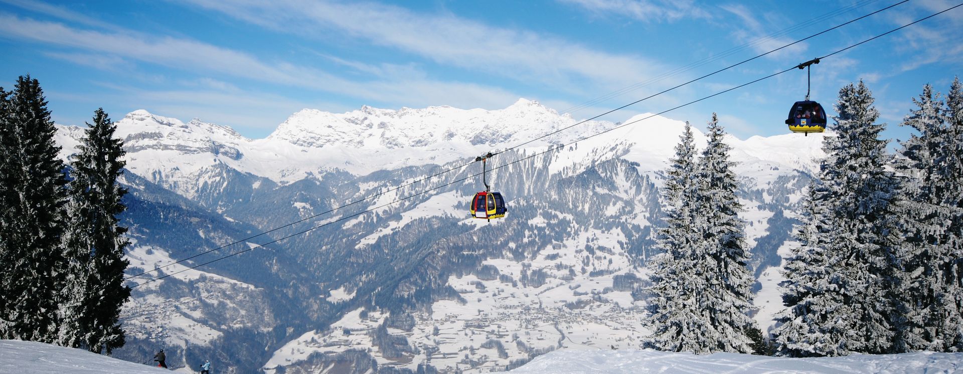 Skigebiet in Grüsch
