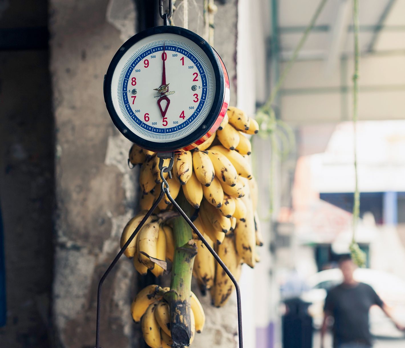 Buntes Marktleben in den Strassen von Merida