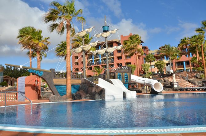 Toboggans aquatiques