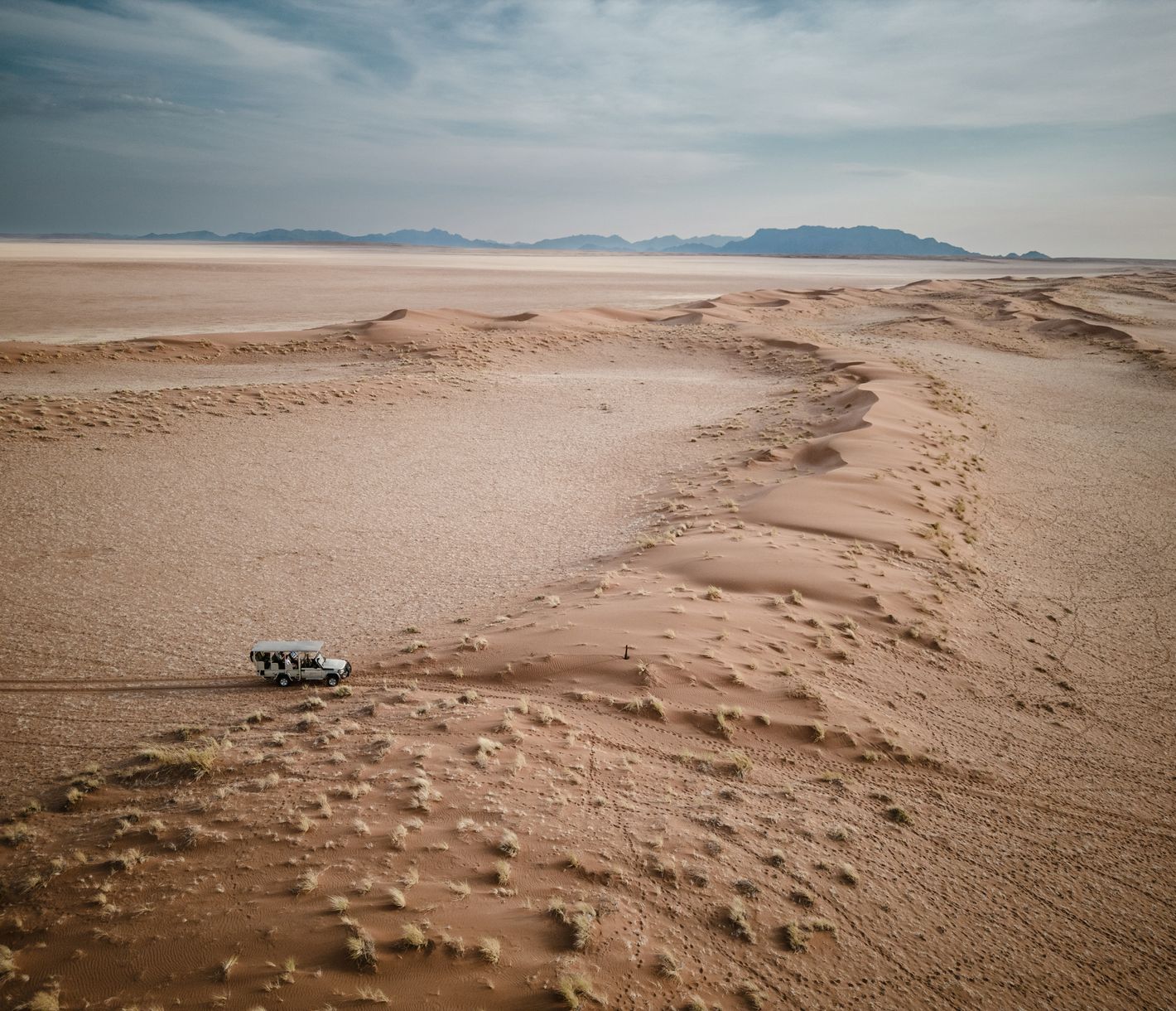 Seul au monde dans la réserve du Namib Rand