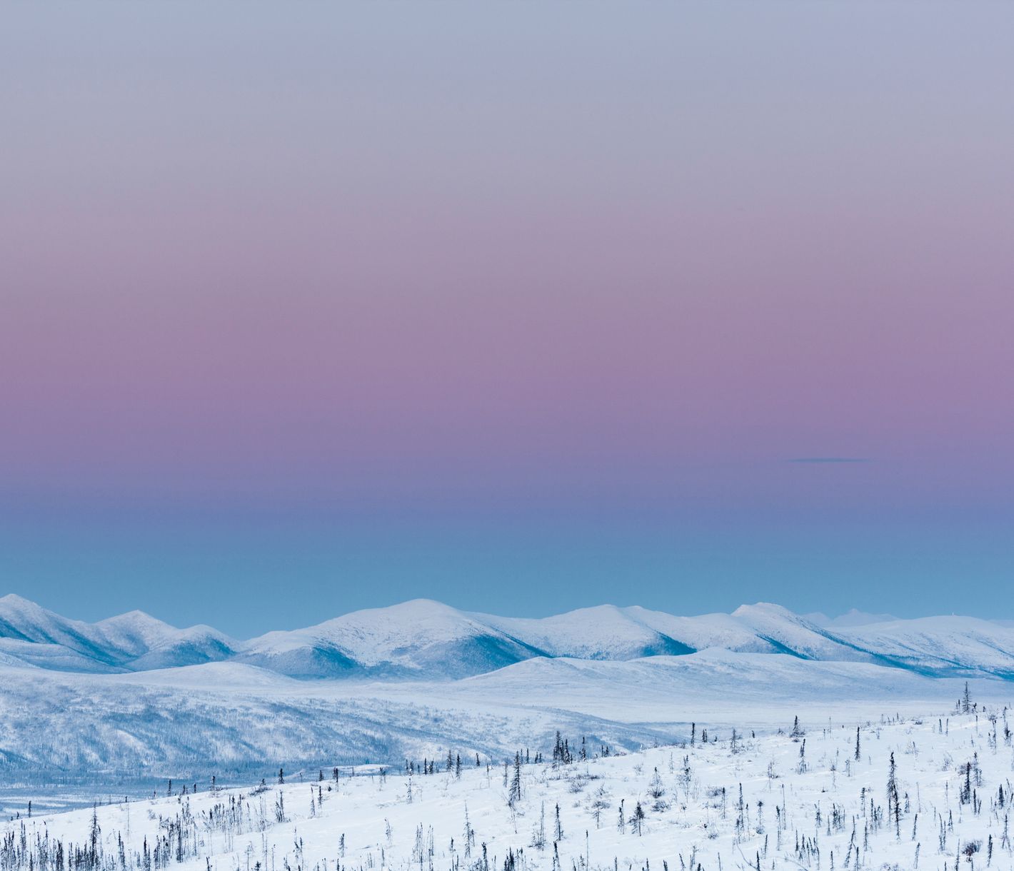 Wunderschöne Aussicht auf die Brooks Range im hohen Norden Alaskas