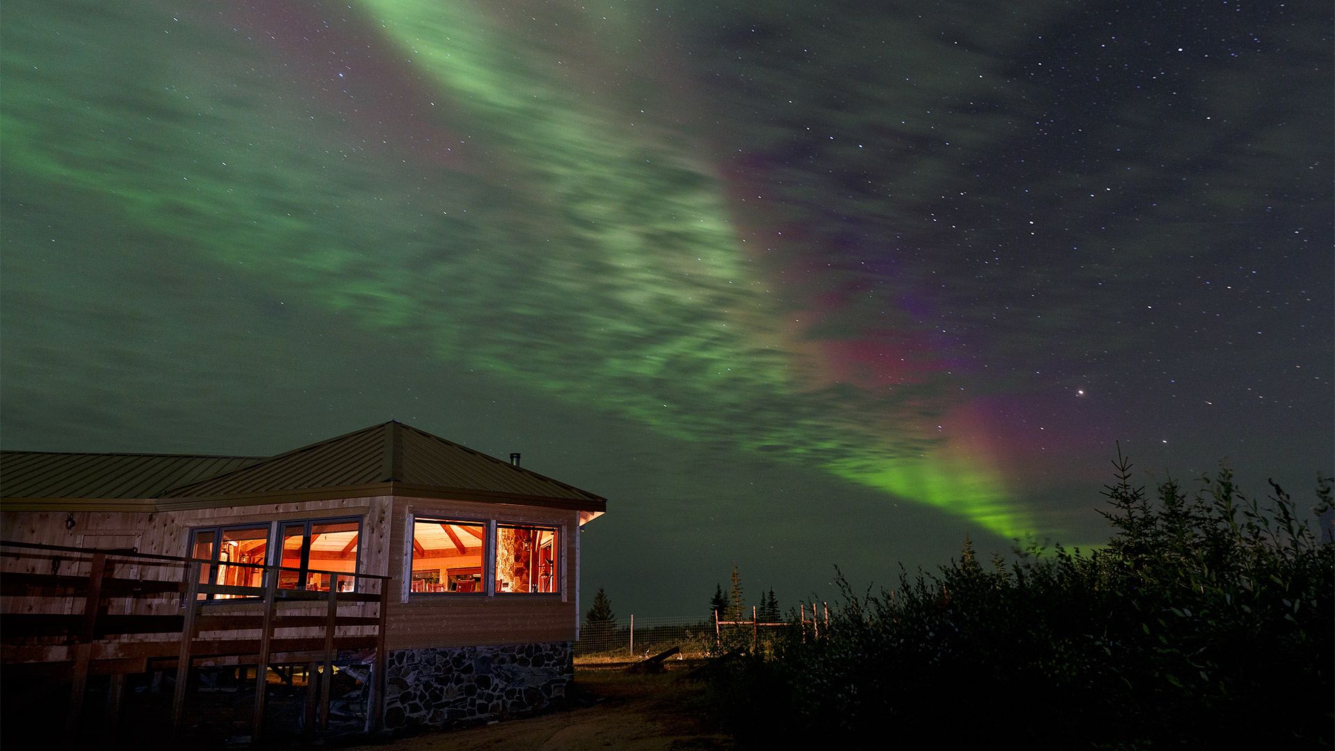 Und plötzlich tanzen die Lichter am Himmel