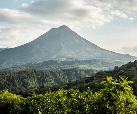 Le volcan Arenal, le "monstre" du Nord