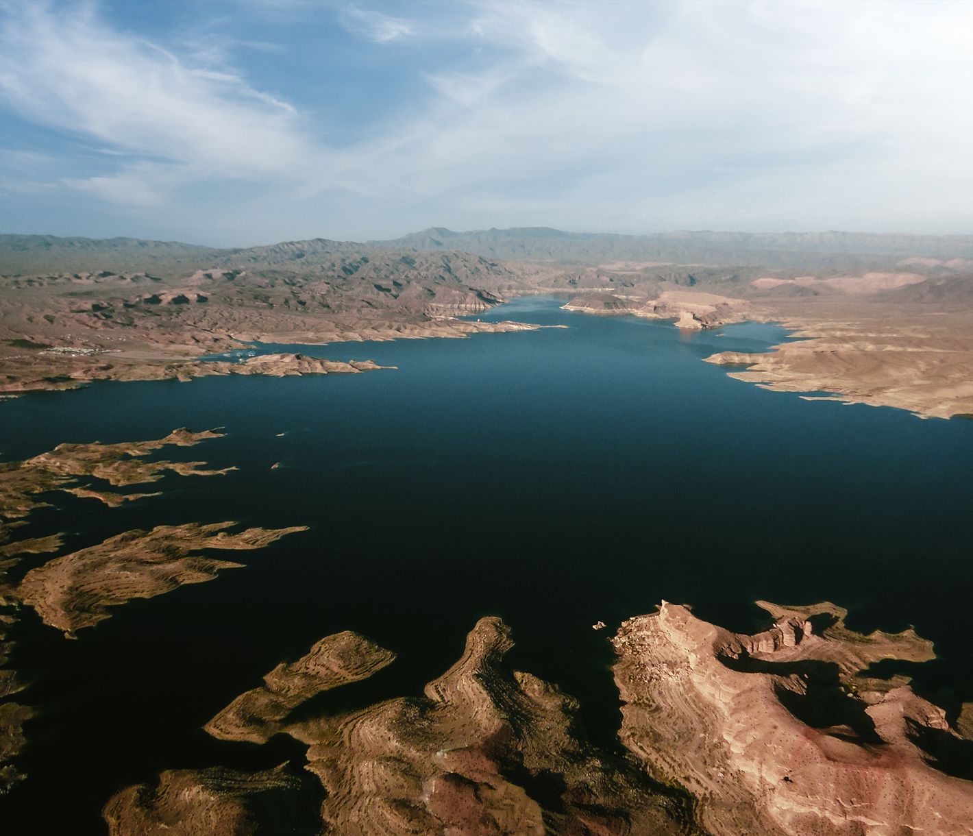 Der Hoover Dam und der dadurch entstandenen Lake Mead dient als Naherholungsgebiet.