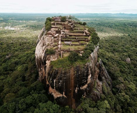 Der Lions Rock in Sigiriya - unvergesslicher Ausblick garantiert