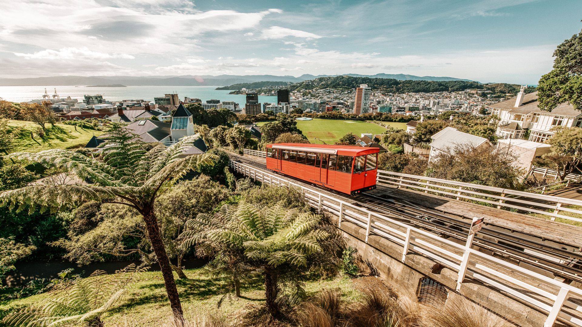 Fahrt mit dem unverwechselbaren Cable Car