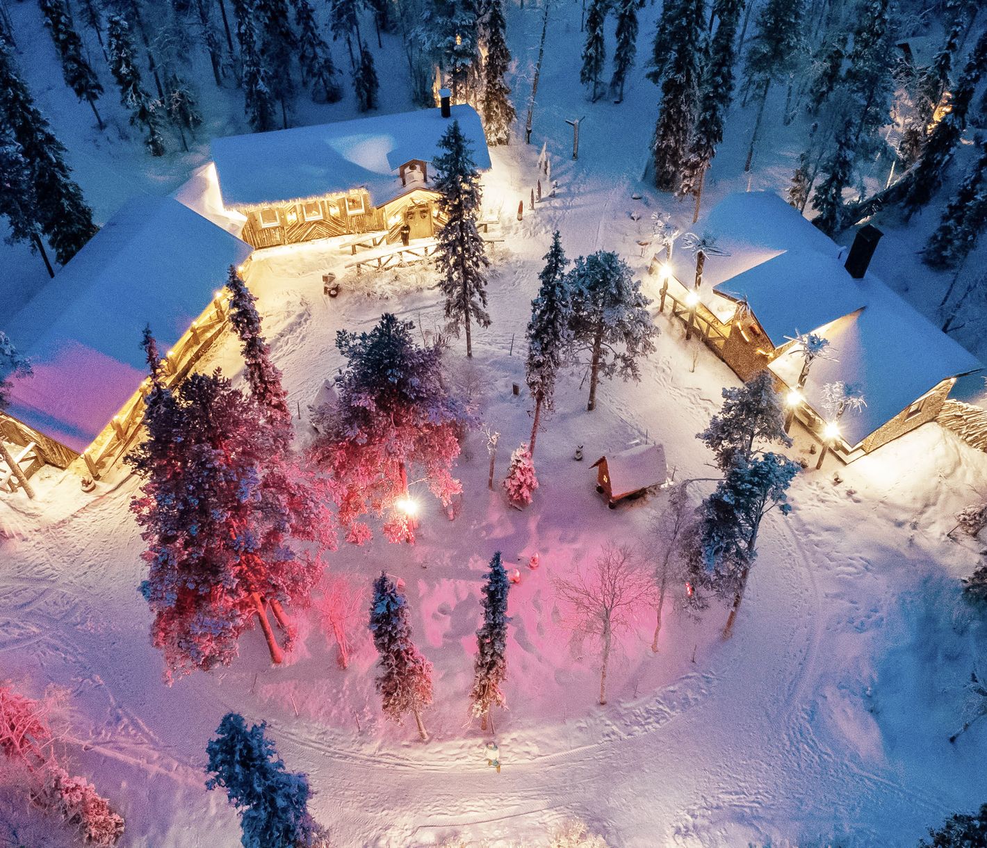 Romantisch und mitten im Wald gelegen