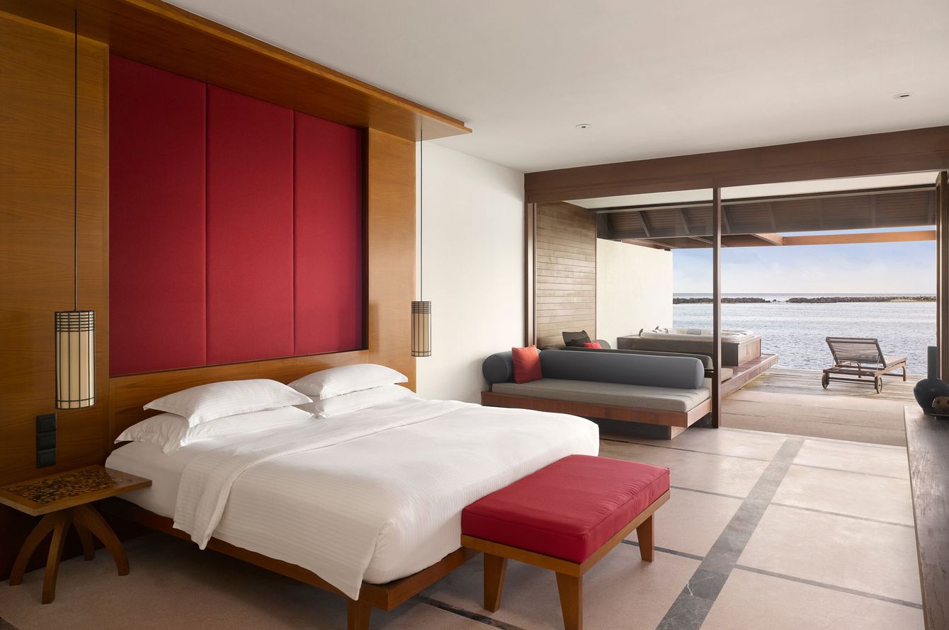 Water Villa mit Whirlpool