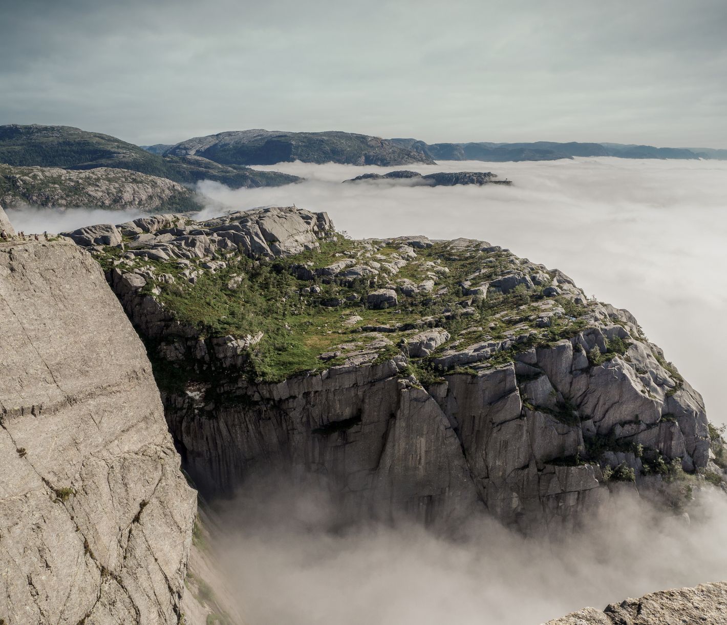 Mystische Stimmung über dem Lysefjord