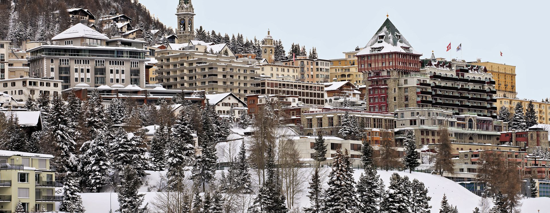 St. Moritz im Winter
