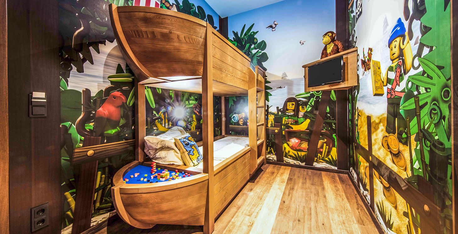 Pirateninsel Zimmer // ©LEGOLAND® Deutschland Resort