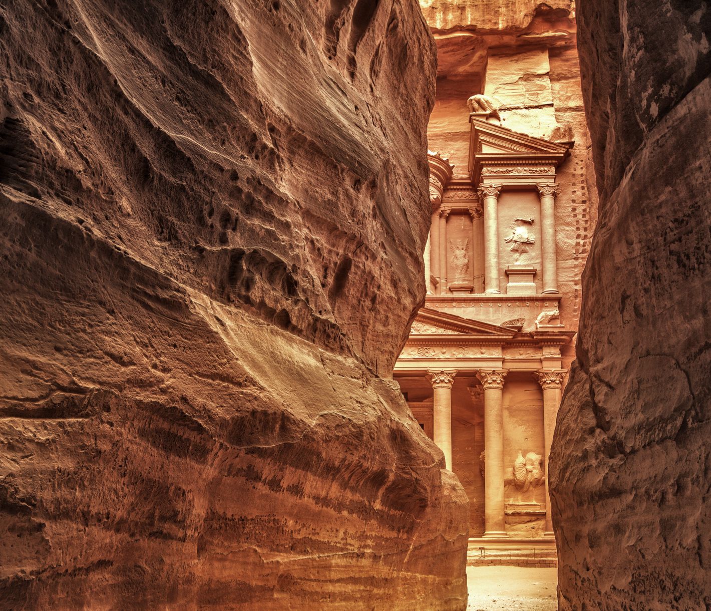 Le Siq à Petra