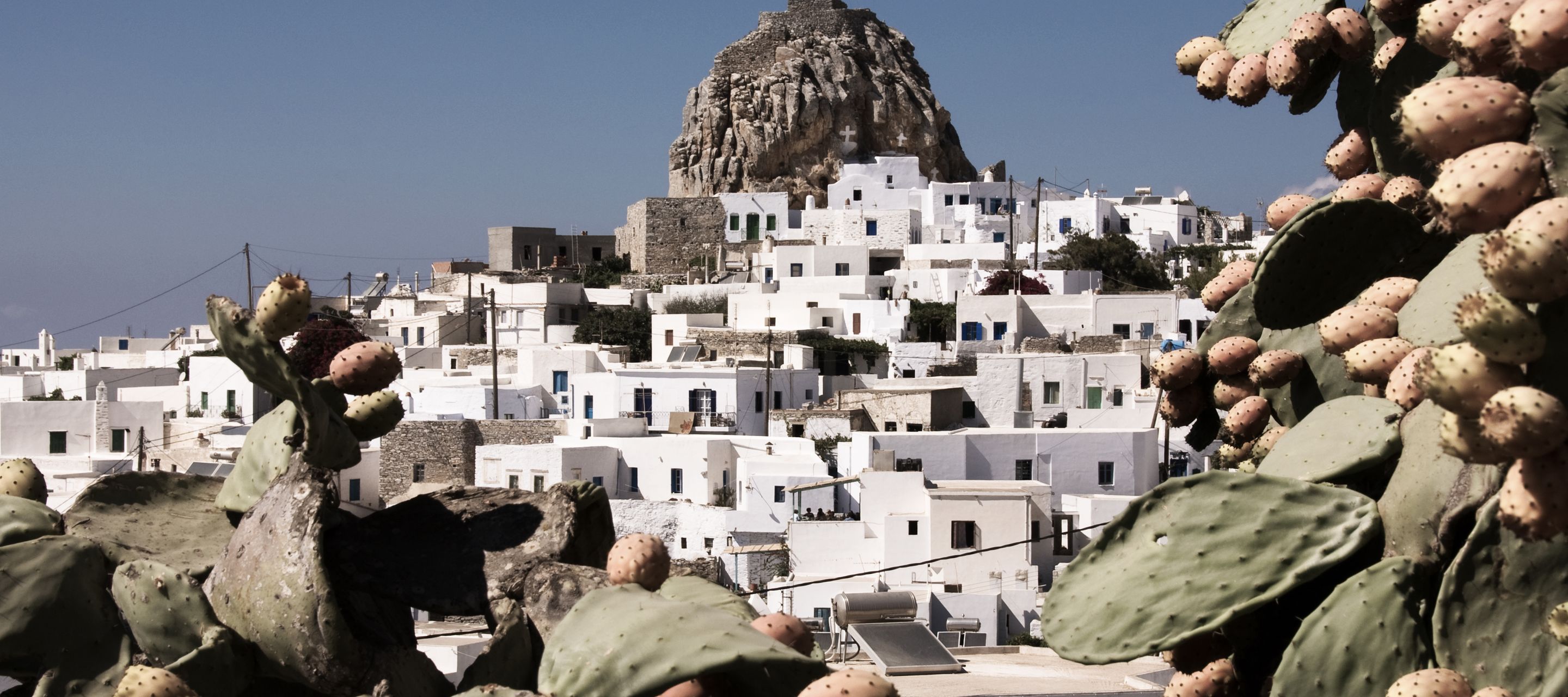 Das kleine Städtchen Chora