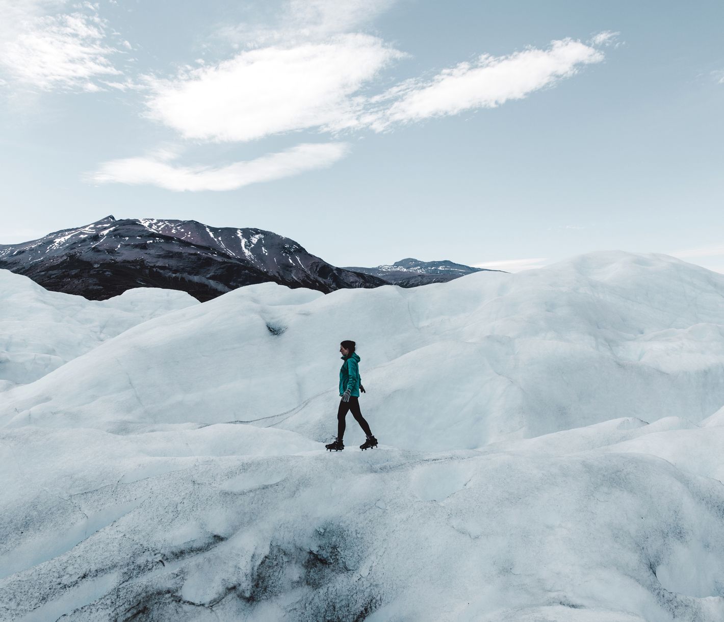 Unterwegs auf dem Perito-Moreno-Gletscher