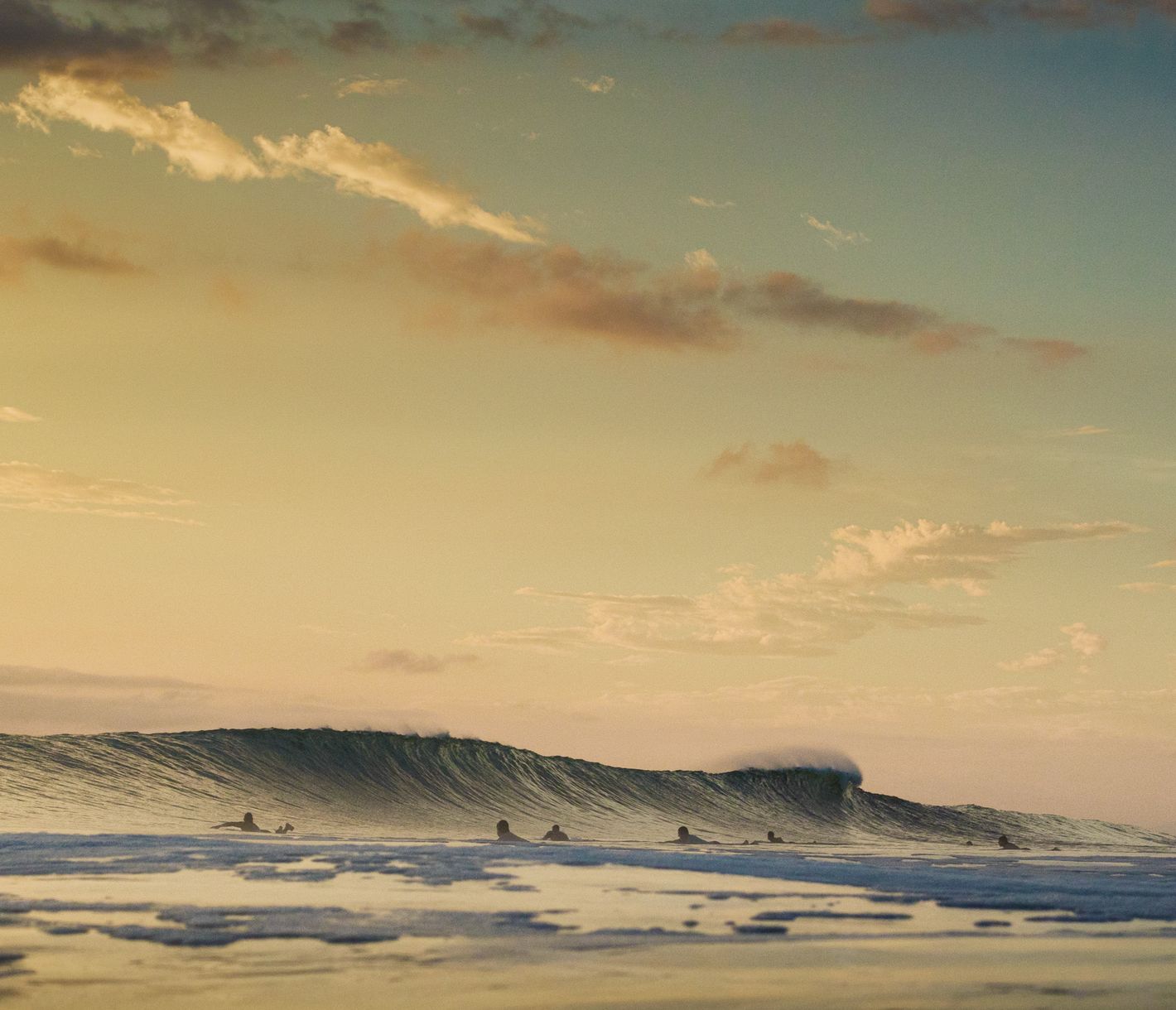 Noch ein bisschen «Meer» tanken.
