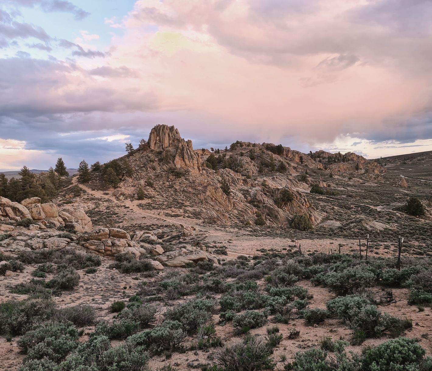 Die Sonnenuntergänge bei den Hartman Rocks sind fantastisch.