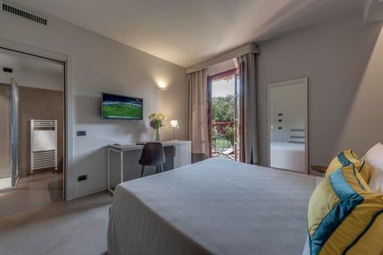 Doppelzimmer mit Garten