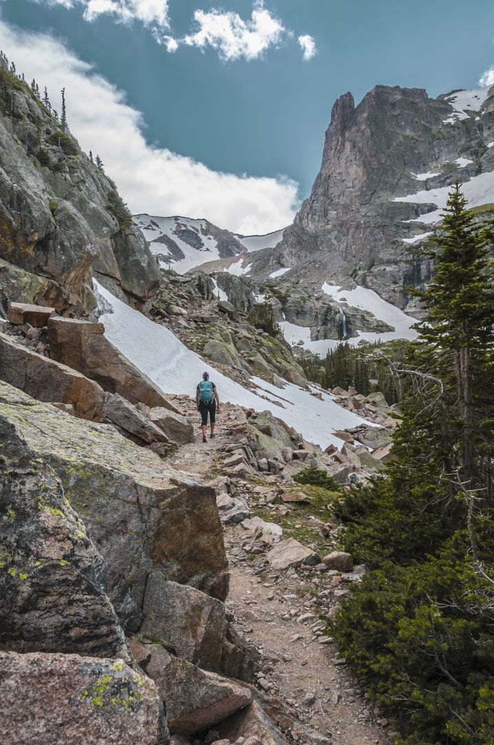 Wanderin im Rocky Mountain National Park