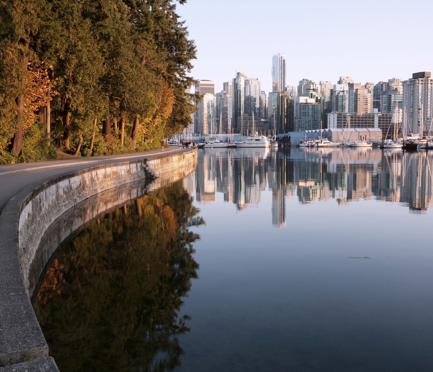 Stanley Park und Downtown Vancouver