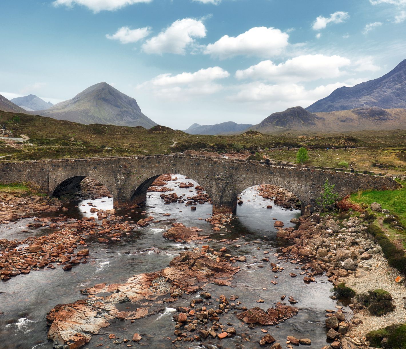 Mächtige Cuillin Hills