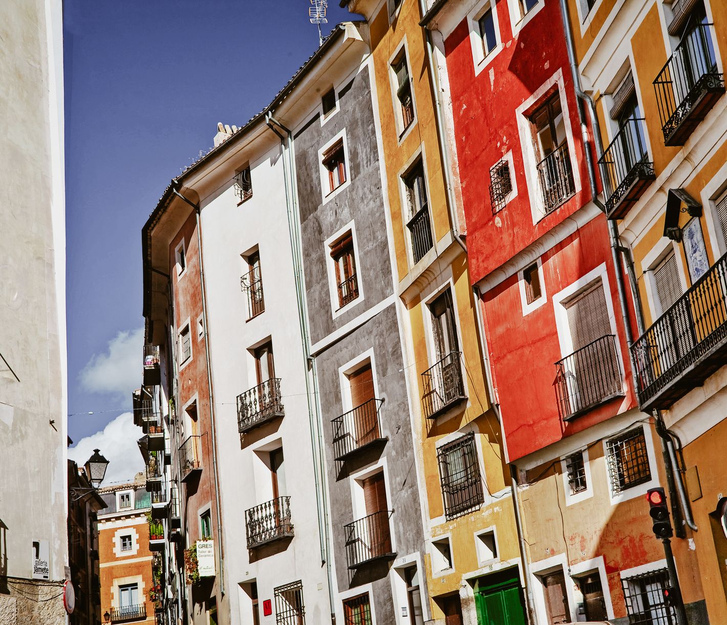 Bunte Häuser von Cuenca