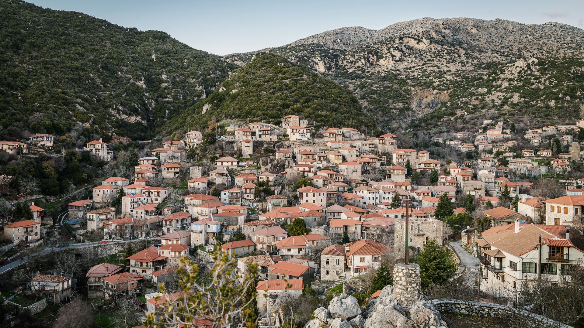 Stemnitsa – traditionelles Bergdorf im Peloponnes