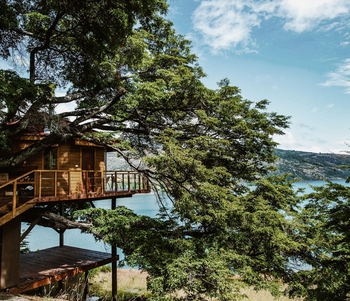 Ausblick von der Terra Luna Lodge