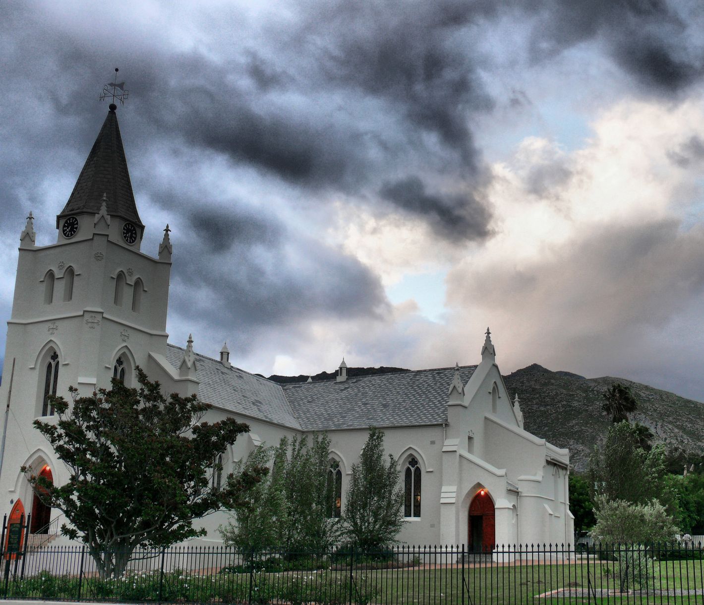 Holländisch-reformierte Kirche in der Stadt Montagu