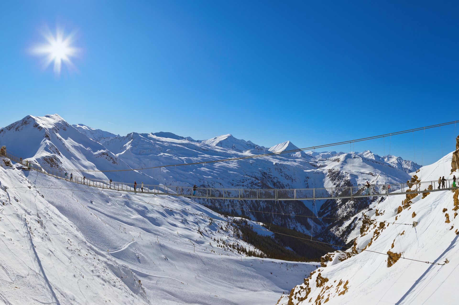 Hängebrücke am Stubnerkogel