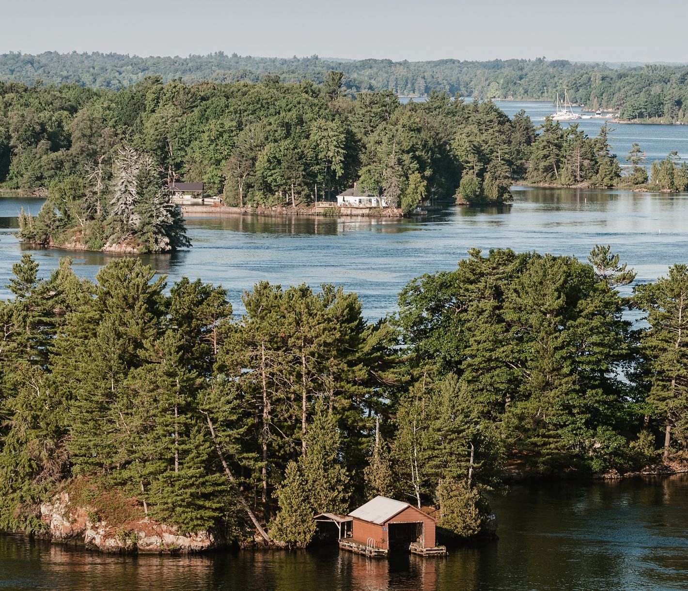 Die Inselwelt der Thousand Islands mit mehr als 1800 Inseln bietet Naturidylle pur.