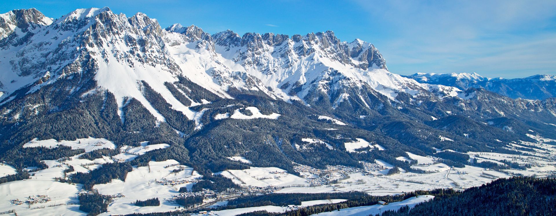 Ausblick auf das Brixental