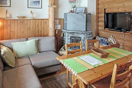 Villa Reini - Wohn-, Ess- und Küchenbereich