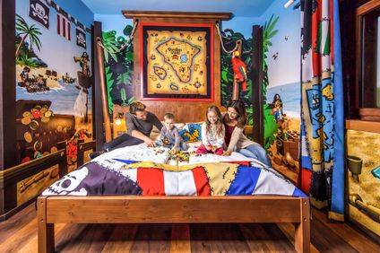 Pirateninsel Zimmer // ©LEGOLAND® Deutschland Resort