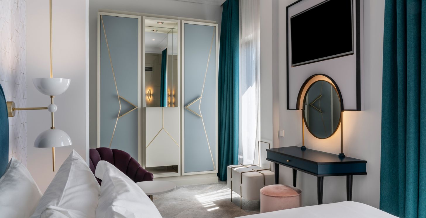 Chambre double avec terrasse