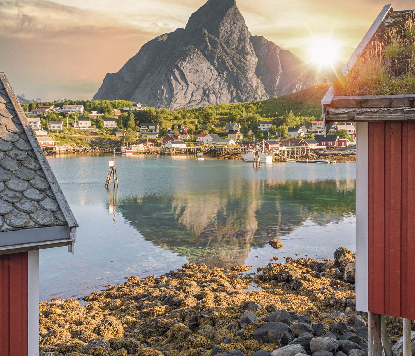 Ein malerisches Fischerdorf wie aus dem Bilderbuch