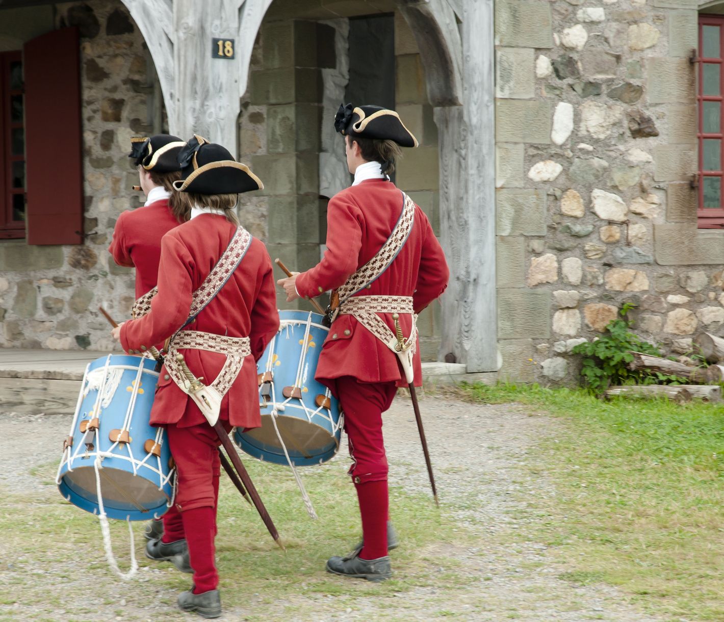 Lebendige Geschichte in der Festung von Louisbourg
