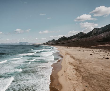Weite und Ruhe am Cofete-Strand
