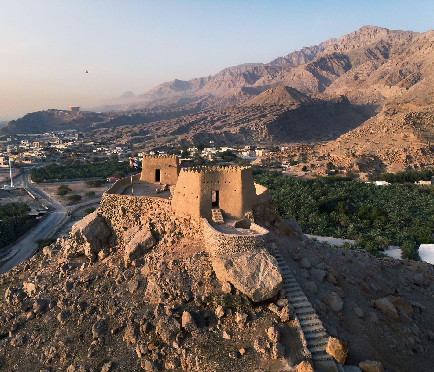 Felsenfestung Dhayah Fort in Ras al Khaimah