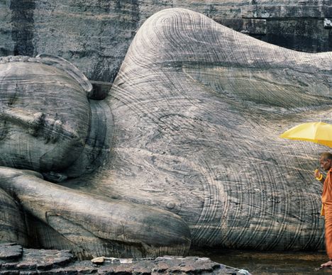 Felsentempel Gal Vihara bei Polonnaruwa