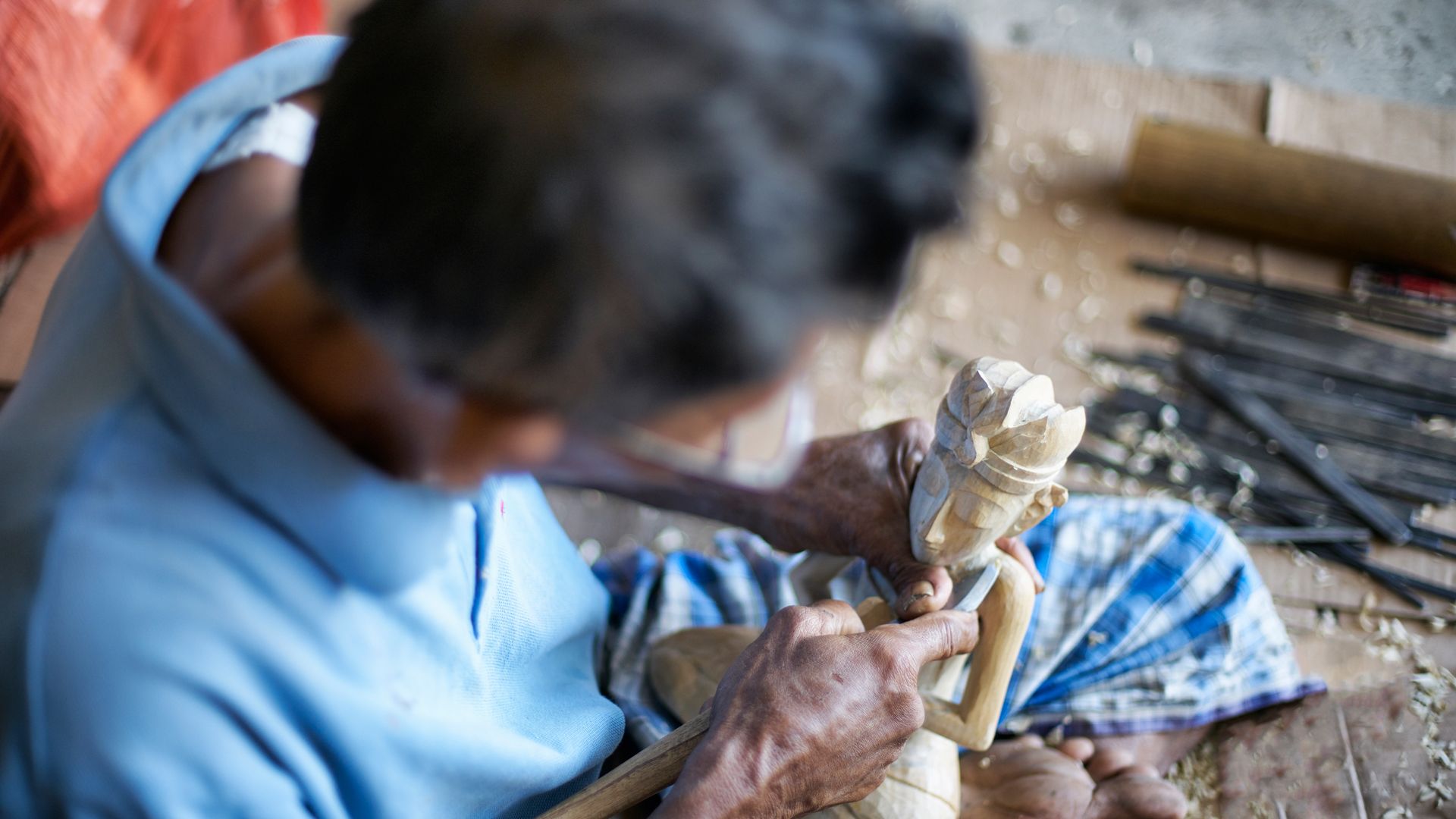 Das Dorf der Holzschnitzer