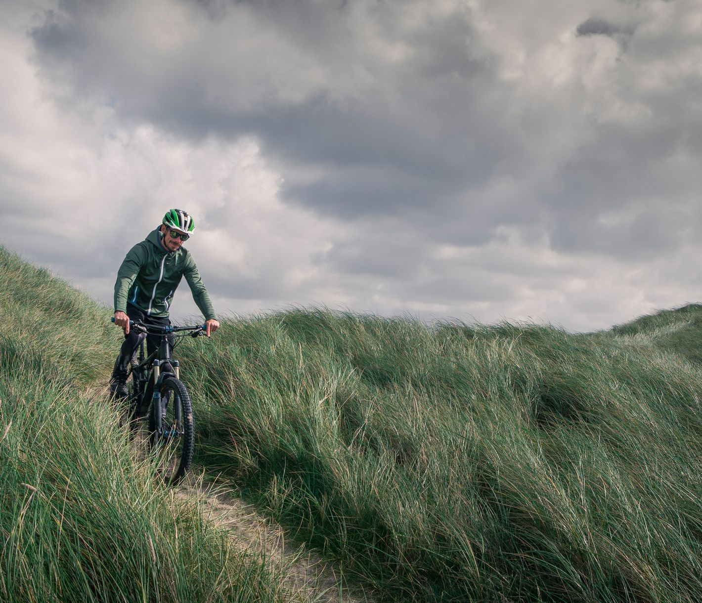 Fahrradparadies entlang der Küstenlinie