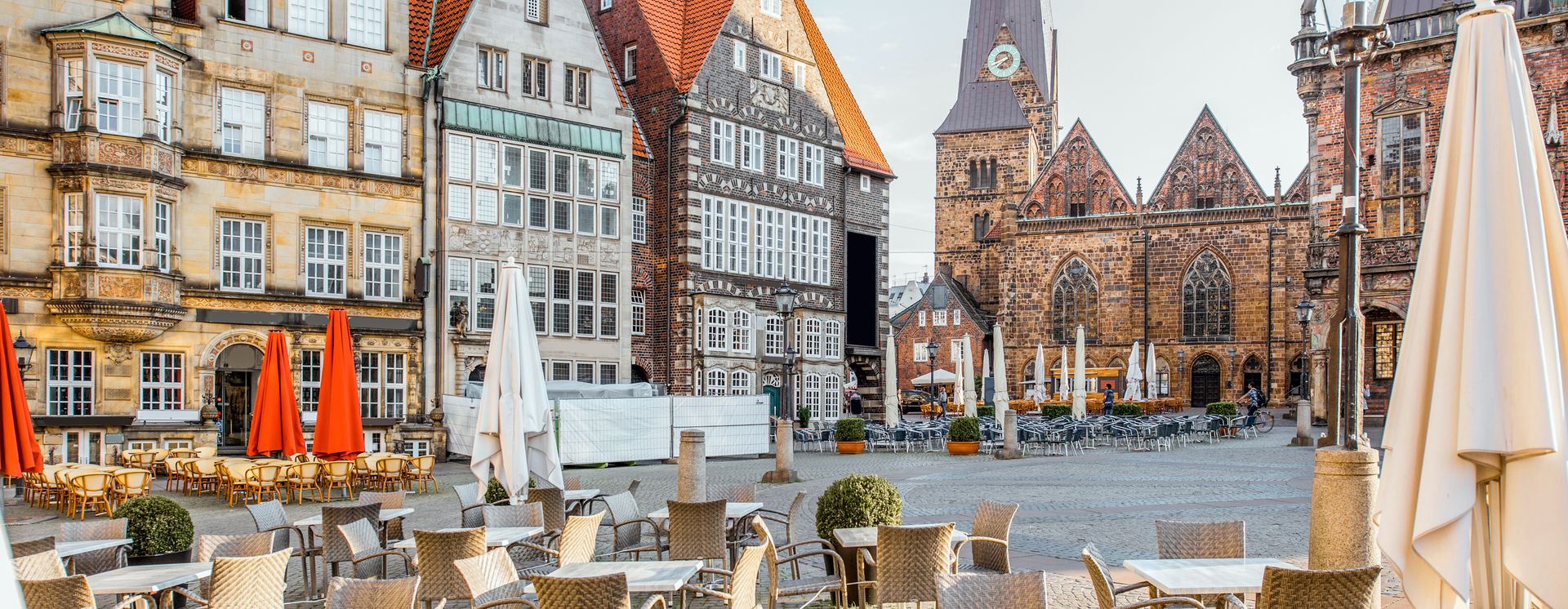 Place du marché à Brême