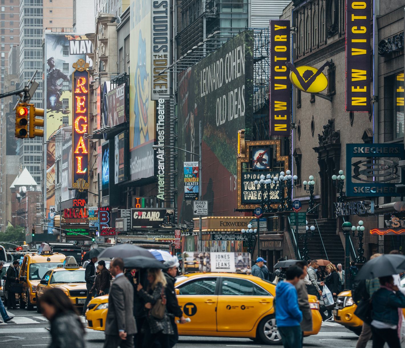 Broadway est le centre nerveux de Manhattan !