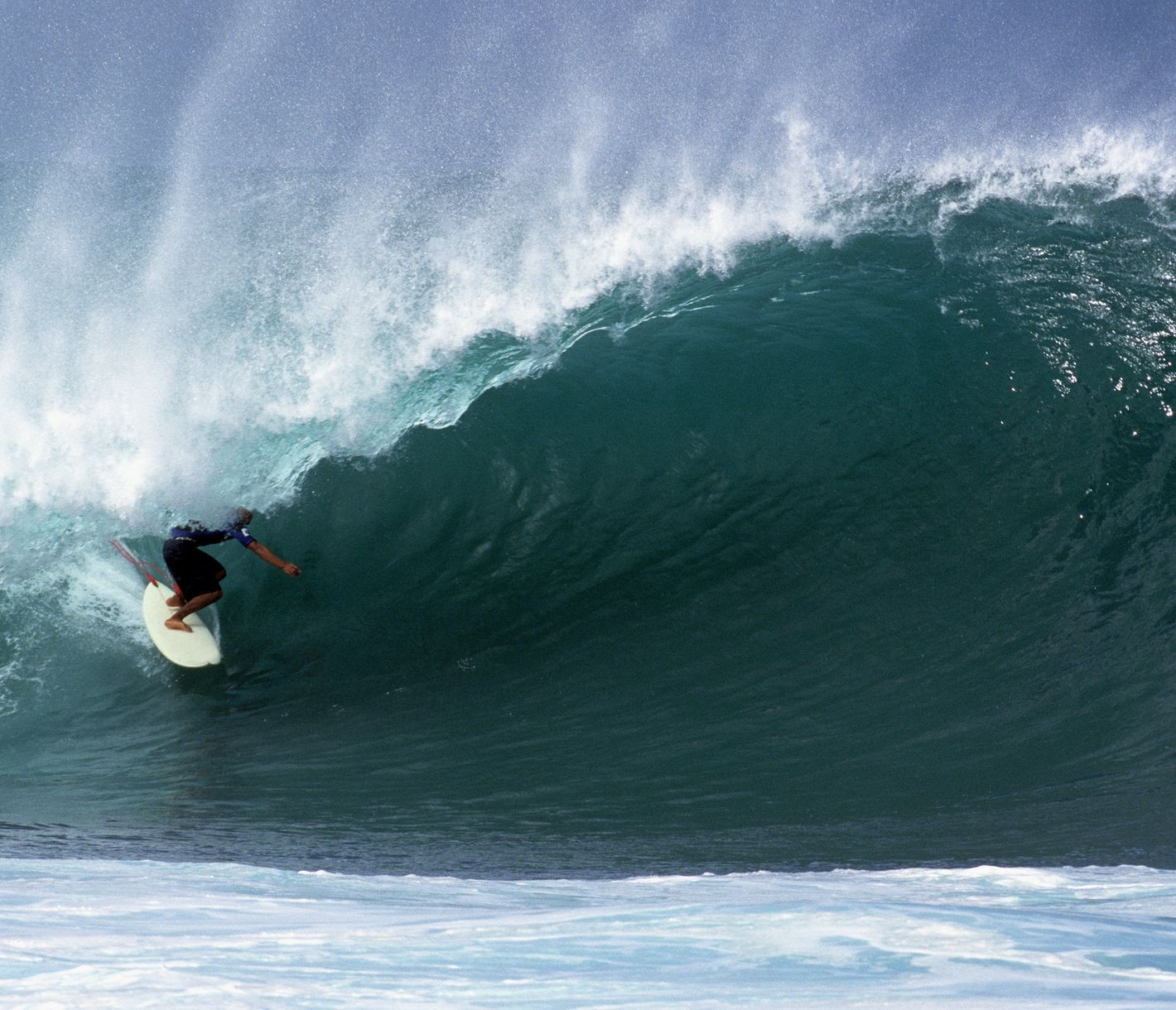 Besonders in den Wintermonaten wird die North Shore von Oahu zum Paradies für Surfer.