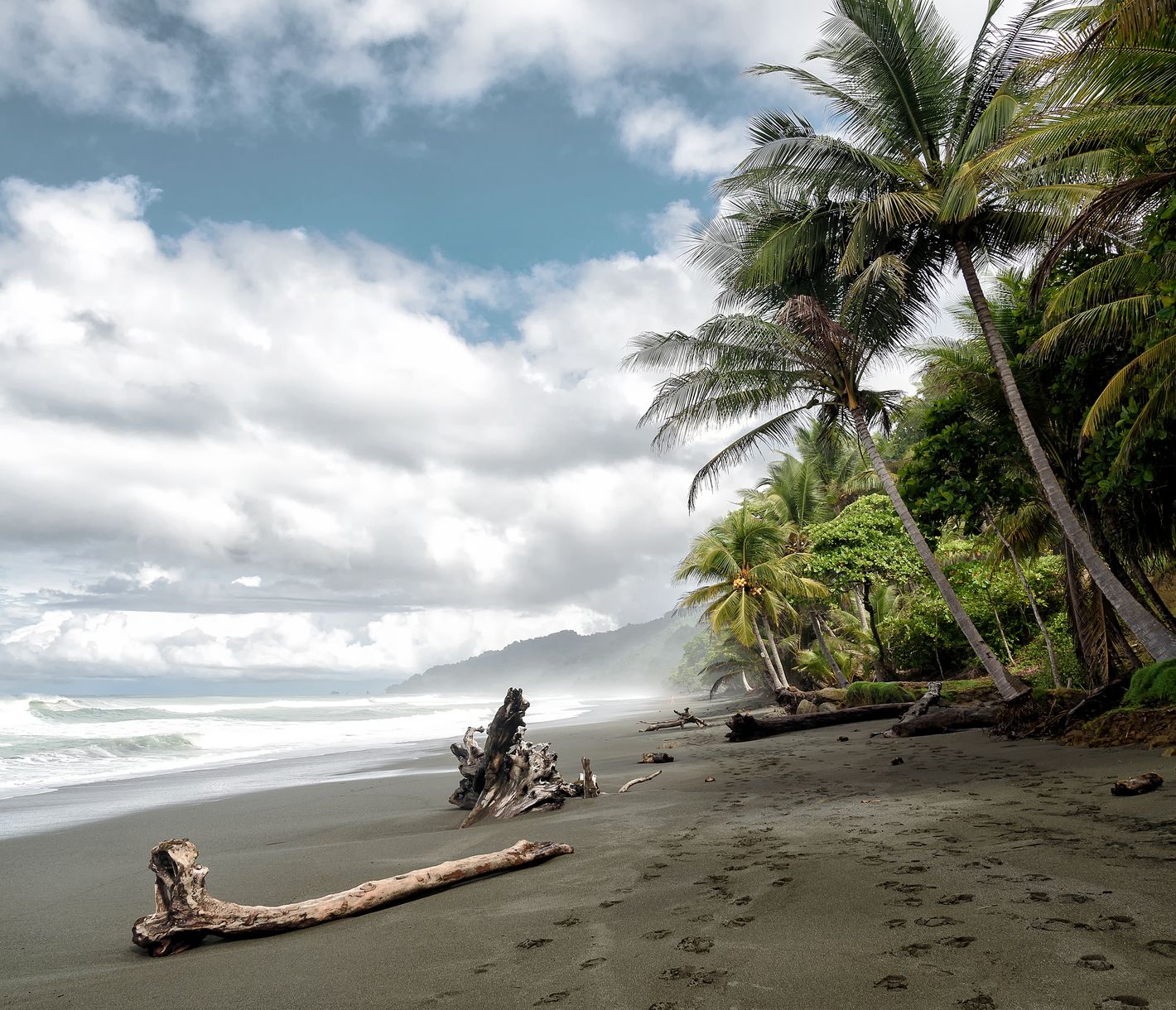 Das wilde Meer Costa Ricas.